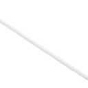 ACHIM Fantasia 18-28 inch Adjustable Width Single Curtain Rod for Windows with Brackets & Hardware - Easy to Install, White