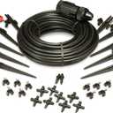 Rain Bird PATIOKIT Drip Irrigation Patio Watering Kit, Connects to Faucet, 1/4" Drip Tubing