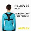 Posture Corrector for Men & Women  Adjustable Upper Back Brace for Shoulder & Spine Support, Breathable Back Straightener for Neck, Back Pain Relief, Hunchback & Slouching, Chest Size -XL and XXL