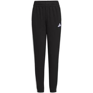adidas Boys' Essentials 3-Stripe Elastic Cuff Jogger, S