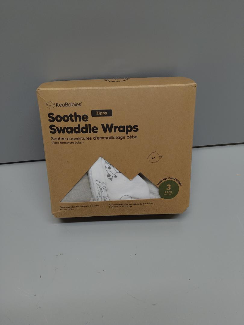 Baby Swaddle Sleep Sacks with Zipper  3Pack Swaddles for Newborns 36 Months, Infant, Baby Girls, Boys, Soft & Durable Newborn Sleep Sack, Easy Diaper Change Swaddling Blanket (Aspire, L)