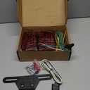 Partsam 6" Rectangular LED Combination Tail Lights Kit Red, 12V LED Submersible Sealed Rectangular Boat Trailer Stop Turn Tail License Plate Brake Running Light Kit w/25ft Wiring Harness 4Pin+Bracket