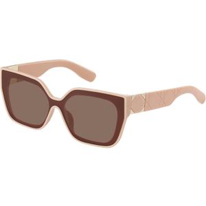 Oversized Sunglasses for Women Retro Square Designer Sunglasses Womens Trendy Large Frame Sun Glasses Stylish Shades Fashion Style, Pink/Brown Lens
