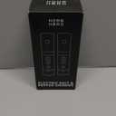 Home Hero Electric Salt and Pepper Grinder Set - Automatic Salt and Pepper Grinder Set Rechargeable. Electronic Salt and Pepper Shakers with LED Light, Electric Pepper Grinder & Salt Grinder, Set of 2 (White & Black)