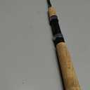 Shakespeare Micro 5'6" Spinning Rod, 2-Piece Fishing Rod, Graphite Composite Blank, Light Rod Power, Comfortable Full Cork Handle