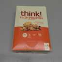 think! Protein Bars, High Protein Snacks, Gluten Free, High Fiber, Peanut Butter Chocolate Chunk, 10 Count (EXP 10/21/25)