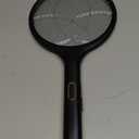 YISSVIC Electric Fly Swatter 4000V Bug Zapper Racket Dual Modes Mosquito Killer with Purple Mosquito Light Rechargeable for Indoor Home Office Backyard Patio Camping (Black-1 Pack)