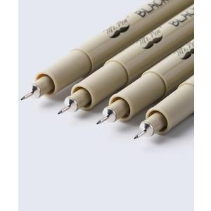 Mr. Pen- Black Fineliners, 0.25mm, 2 Pack, Bible Pens No Bleed, Fine Tip, Ultra Fine, Black Art Pens