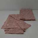 Lush Decor Blush Textured Dot Grommet Sheer Window Curtain Panel Pair (84" x 52")