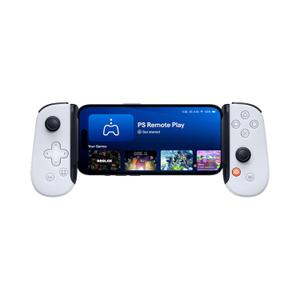 BACKBONE One Mobile Gaming Controller for iPhone 14 & Older (PlayStation Edition) Lightning - 2nd Gen - Phone Controller, Play Xbox, PlayStation & More (With 3 Months of Apple Arcade Access), White