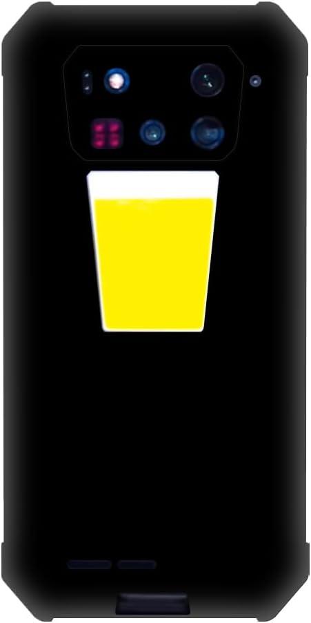 Flexible Case Compatible with Unihertz 8849 Tank 4 Pro, Slim Shockproof Protective Cover, Anti-Scratch Soft Silicone Rubber Gel Bumper Shell(Black)