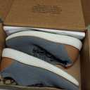 VILOCY Men's Casual Dress Sneakers Oxfords Business Mesh Breathable Walking Shoes Tennis Comfortable Fashion Office EU44 Grey