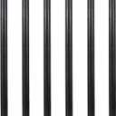 GeilSpace 6 Pack 1/2" 36" Heavy Duty Pre-Cut Grey Metal Pipe, Industrial Steel Fits Standard Half Inch Threaded Pipes and Fittings - Vintage DIY Industrial Shelving (1/2" 36", Grey)