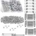 Mr. Pen- Sawtooth Picture Hangers, 511 Pack, Silver, Metal Picture Frame Hangers with Screws and Screwdriver