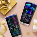 Gamer Gifts for Men, Easter Gifts for Gamers Kids, Gaming Stuff Mugs, Cool Christmas Birthday Gift for Him Men Teenage Teen Boys Boyfriend Husband, Video Games Stainless Steel Tumbler 20oz