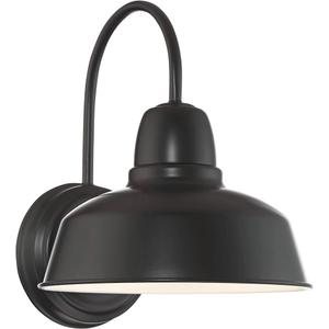 John Timberland Urban Barn 13" High Black Outdoor 