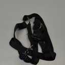 PUPTECK No Pull Dog Harness Soft Adjustable Basic Nylon Step in Puppy Vest Outdoor Walking with ID Tag Medium (Black)