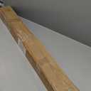 Amazon Basics Easy Install Shower Curtain Tension Rod, Adjustable Length, 42-73 inches, Nickel