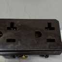 Leviton 20-Amp, 125-Volt, Decora Plus Duplex Receptacle, Straight Blade, Commercial Grade, Self Grounding, 16342, Brown