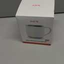 Smart Mug with LED Temperature Display  Coffee Warmer for Office & Home, Perfect Gift for Coffee Lovers,white