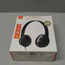 GPX IAH57B Wired Headphones Padded 3-d Accs Swivel Earcups/adjustable Headband