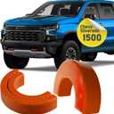 Tow Hook Cover Compatible with 2007-2024 Chevy Silverado 1500 Accessories,Front Tow Hook Cover-Tow Hitch Cover-Hitch Covers for Trucks Fit for 2007-2024 Chevrolet Silverado 1500 Accessories (Orange)