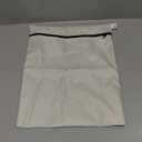 Large Mesh Wash Bag | Laundry | Washing Machine | Zipper Closure | Prevents Pulling and Tearing | Clothes | Garments | Delicates | Socks | White
 11x14