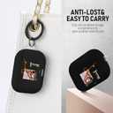 for Airpods Pro 2 Case, Cute Cool Sports Red Shoe Pattern TPU Soft Case with Cleaner Kit & Keychain