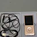 AGPTEK A02 MP3 Player with Bluetooth 5.3, 1.8 inch Screen Portable Music Player with Speaker, FM Radio, Voice Recorder, Supports Expanded Up to 128GB(Rose Gold, 32GB)