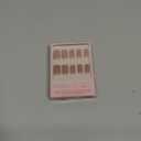 Glamnetic Press On Nails - Dusty Pink | Medium Square Fake Nails, Sheer Mauve Neutral, Salon Quality | 15 Sizes - 30 Nail Kit