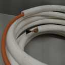 Relaxweex 50 ft Mini Split Line Set 1/4" & 1/2" O. D. Copper Aluminum Tubes with Insulation for Mini Split Air Conditioner Heat Pump System Residencia