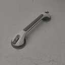 LEVERLOC Grab Bars for Bathtubs and Showers, Shower Handle 17 Inch Strong Suction Bath Handrails, Safety Grip for Bathroom Chair, Bathroom Grab Bar for Senior No Drilling Waterproof,Grey (16.8, Gray)