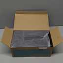 Tissue Box Cover, Rectangular Facial Tissue Holder with Bottom, Decorative Storage Organizer Box for Bathroom Vanity, Countertops, Dressers, Night Stand, Parlors and Offices - Black