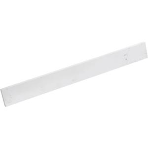 36 in. W x 4 in. H Engineered Stone Backsplash for Bathroom Vanity Sink Top in Carrara White