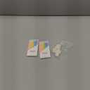 MTLEE Number 4 Birthday Candle with 12 Pcs Spiral Candles for Girls Macaron Pastel Rainbow Unicorn Pink Cake Topper for Sweet Theme Party Decoration (White)