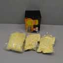 30 Count Heavy Duty Duster Refills for Swiffer, Multisurface 360 Larger Size Dusters with 4X Microfibers, Unscented Disposable Dusters for Cleaning Home, Blinds, Fans, Corners (Only Duster) (Yellow)