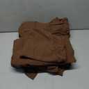 MooMee Bedding Sheet Set 100% Cotton Linen Like Textured Breathable Durable Soft Comfy (Solid Cocoa Brown, Queen)