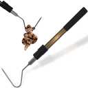 41.6" Snake Hook Reptile Catcher Stick Tongs Rattlesnakes Grabber Pick-up Handling Tool Kit for Catching Controlling or Moving Python Copperhead