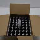 42 Pack 4oz Amber Glass Bottles with Glass Eye Droppers for Essential Oils, Perfumes & Lab Chemicals (Brush, Funnels, 3 Extra Droppers, 48 Pieces Labels & 30ml Measuring Cup Included)