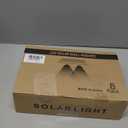 Solar Fence Lights Outdoor - 2700/4000/6000K 3 Mode, Waterproof LED, Fence Light Solar Powered for Outside, Backyard/Railing/Step/Patio/Wall and Home Improvement(8 Pack)