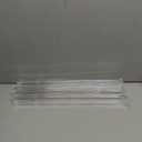 Mahjong All-in-One Tile Rack & Pusher, Clear Acrylic Mahjong Rack and Pusher Combo, Modern American Mahjong Tile Racks, Set of 4, White