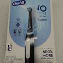 Oral-B iO Deep Clean Rechargeable Electric Powered Toothbrush, Black with iO Series 3 Limited, 2 Brush Heads and Travel Case - Pressure Sensor to Protect Gums - 3 Cleaning Settings - 2 Minute Timer (1 Count (Pack of 1))