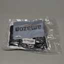 AQX Cloth Diaper Covers for Adult, Reusable Waterproof Underwear for Incontinence, Leakproof High Waist Plastic Pants 4Pcs (Black&White, L)