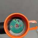 Portable Transfer Pump Battery Operated Electric Siphon Pump for Gas, Fuel, Diesel, Water Transfer 3.0 GPM Flow Oil Extractor, 47 Inches Hose-Easy to Use Hand Fuel Pump, Multi-Use Siphon Transfer Pump (1 Pack of Orange)