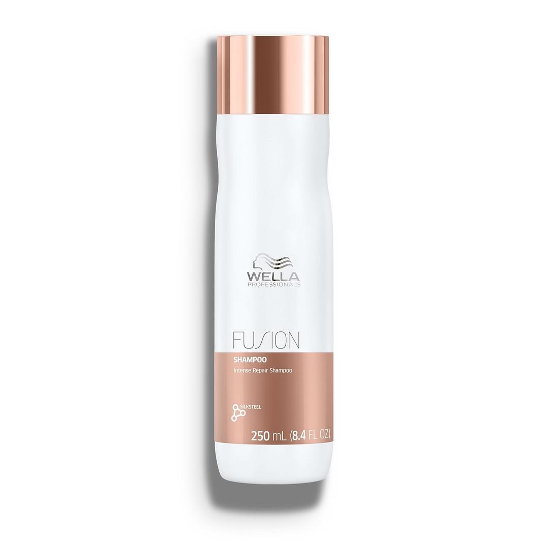 Wella Professionals Fusion Intense Repair Shampoo For Damaged Hair| Hair Repair| Anti Hair Breakage (8.4 Fl Oz (Pack of 1))
