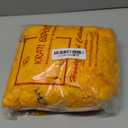 5 PC - 5 feet Marigold Garland |Indian/American Wedding Party Mantle Decoration, Faux Garlands Wedding Garland, Diwali Decoration, Spring Bush Floral! (Golden Yellow (Light Orange))