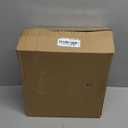 Bathroom Small Waste Bin with Automatic Touchless Lid, 2.6 Gallon Smart Narrow Waterproof Bin for Bedroom, Office, Living Room (Gold White)