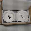 Cat & Dog Bowls - Ceramic Elevated Pet Raised Cat Food Bowls Set, 12 Ounce Small Dogs Bowls, Dishwasher Safe