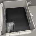 Outdoor Waterproof Electrical Junction Box, ABS Water Resistant Enclosure with Internal Mounting Panel & Hinged Cover (15.7" H* 11" L* 5.9" W)