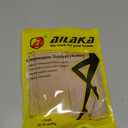 Ailaka Thigh High Medical Compression Stockings for Women Men, Open Toe Firm 20-30 mmHg Graduated Compression with Silicone Band for Varicose Veins, Edema, Post-Surgery (Small (1 Pair), Beige)